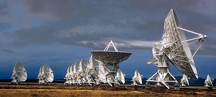 Рис 4. Система радиотелескопов